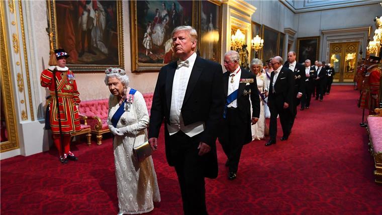 Trump und die Royals: Wie eng ist die Beziehung? Die gestorbene Queen soll nicht sehr angetan von Trump gewesen sein. (Archivbild)