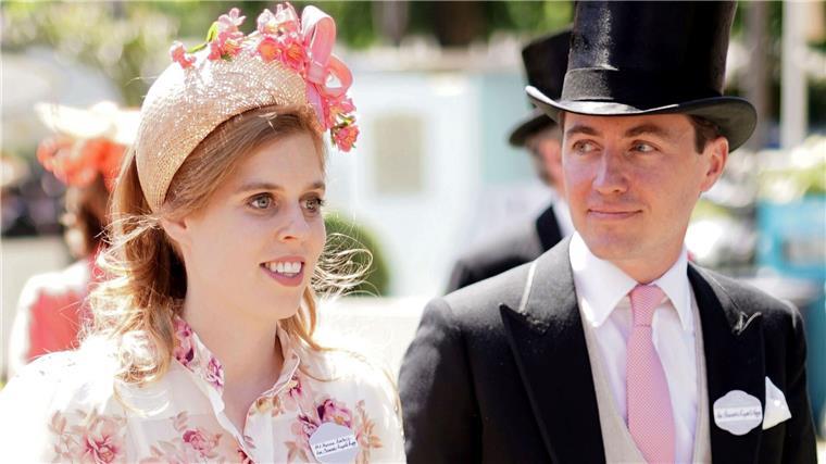 Royaler Nachwuchs: Beatrice bringt Tochter zur Welt Die glücklichen Eltern: Prinzessin Beatrice (l.) von York und ihr Ehemann Edoardo Mapelli Mozzi. (Archivbild)