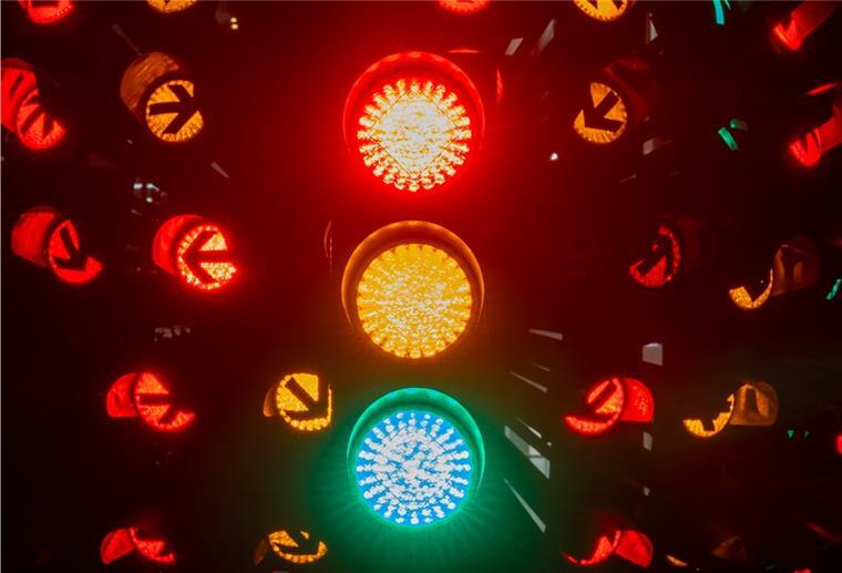 Nächster Schritt für die Ampel-Koalition Eine Ampel.