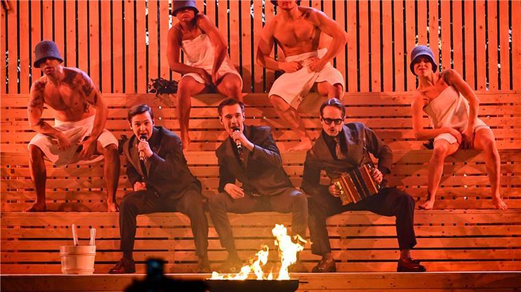 Mit Sauna-Song: Spaßband tritt beim ESC für Schweden an Die Gruppe besingt - die Sauna.