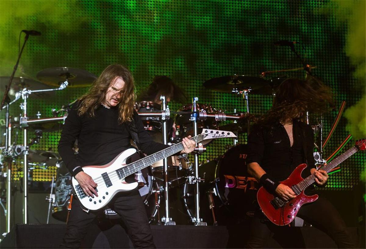 Megadeth kündigen finales Album für 2026 an Die Gruppe gründete sich vor gut 40 Jahren und veröffentlichte bislang 16 Studioalben. (Archivbild)