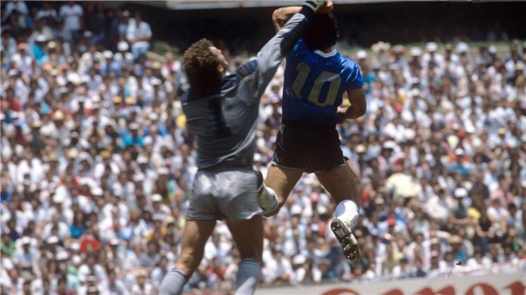 „Die Hand Gottes“ spielte bei Englands Aus 1986 eine große Rolle.