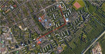 Die Hans-Böckler-Straße wird von Freitag bis Montag für den Verkehr gesperrt. Die Fahrbahn wird dort erneuert.
