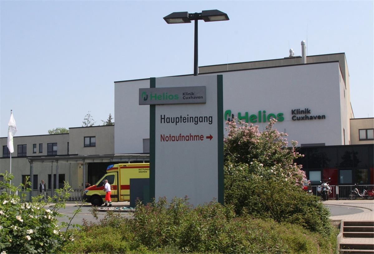 Die Helios-Klinik Cuxhaven stellte sich auf die Corona-Lage ein.