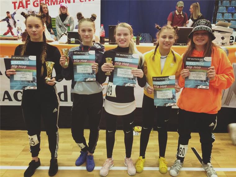Die Hip-Hop-Macht aus dem Norden Die Hip-Hopperinnen der Tanzschule dominierten den Deutschland-Cup.