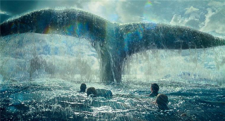 Die Jagd auf den weißen Wal Moby Dick steht im Mittelpunkt des Films "Im Herzen der See", der am 5. August  im Kino im Hafen gezeigt wird. Foto Warner Brothers