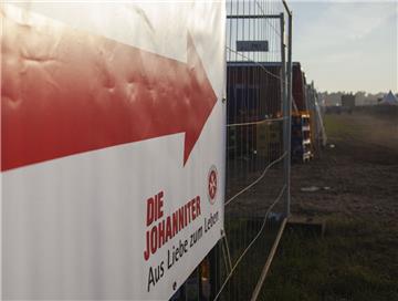 Die Johanniter hat beim Deichbrand zum Glück nicht wirklich viel zu tun.