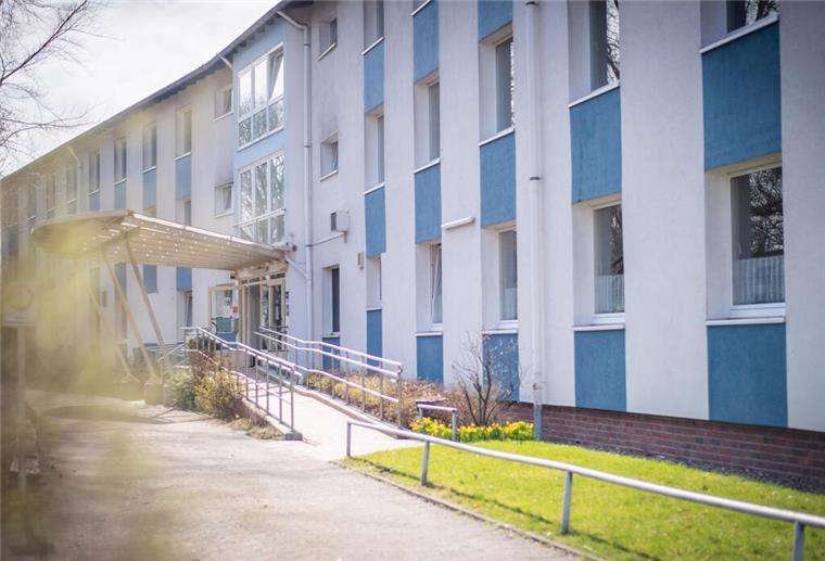 Die Jugendherberge in Bremerhaven im März 2022