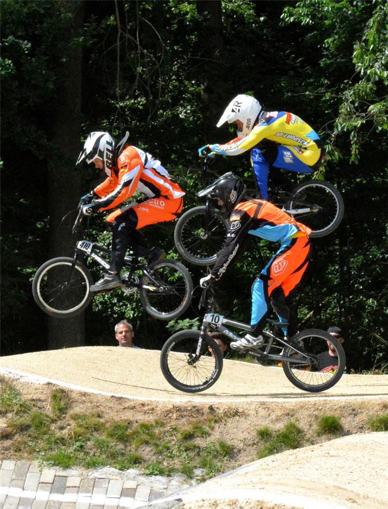 Die Jugendlichen in Hagen warten auf einen BMX-Parcours - so wie ihn hier ihre Altersgenossen in Bremerhaven schon haben. Foto Archiv