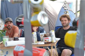 Die Jungs behalten immer den Durchblick. 