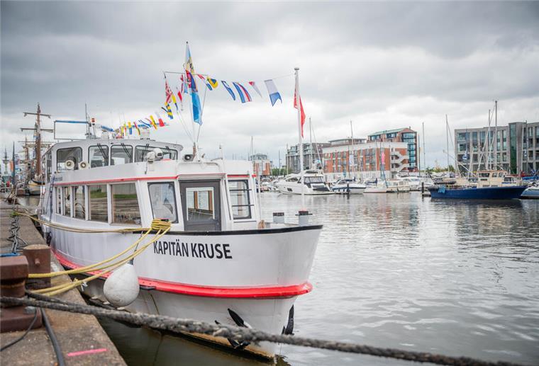 Die „Kapitän Kruse“ ist das einzige Fahrschulschiff in der Region. Ihr Heimathafen ist Oldenburg.