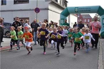 Die Kinder machten den Auftakt beim 13. OLB-hkk-Lauf in Brake. 