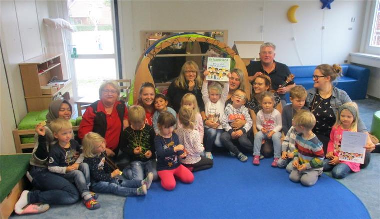 Sittensen: Wiesenwichtel sind jetzt „Kita Musica“ Die Kindertagesstätte „Wiesenwichtel“ in Tiste ist jetzt offiziell eine „Kita Musica“.