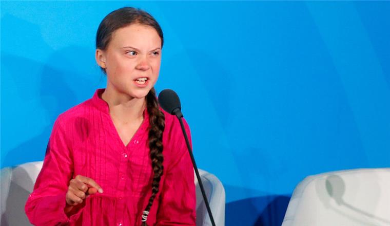 Greta Thunberg mit emotionaler Rede auf dem Klima-Gipfel Die Klimaaktivistin Greta Thunberg nimmt am UN-Klimagipfel bei den Vereinten Nationen teil.