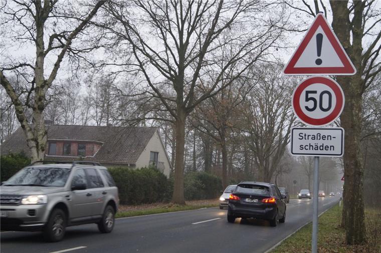Landkreis will bei Huckelpiste in Schiffdorf Tempo machen Die Kreisstraße 58 zwischen Schiffdorf und Sellstedt ist in einem schlechten Zustand. Der Landkreis hat die Straße jetzt auf seine Prioritätenliste für 2020 gesetzt.