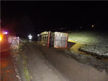Die L120 war am Freitag zwischen Bad Bederkesa und Drangstedt von der Straße abgekommen. 