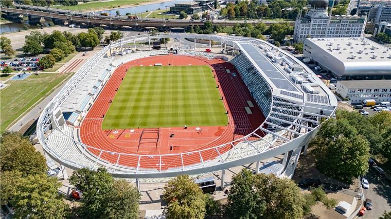 Die Leichtathletik-Wettbewerbe finden im Heinz-Steyer-Stadion statt.