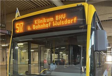 Die neue Buslinie 517 in Bremerhaven.
