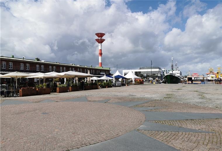 Die Lokale im Bremerhavener Schaufenster Fischereihafen dürfen wieder Gäste empfangen - draußen wohlgemerkt.