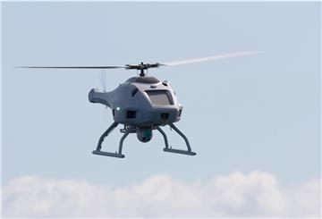 Die Marine erprobt zurzeit das unbemannte Flugsystem Sea Falcon.