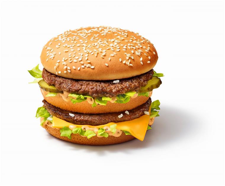 Leckere Burger rund um die Uhr Big Mac