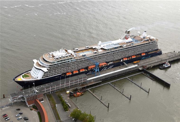 „Mein Schiff 3“ in Cuxhaven: Kein weiteres positives Testergebnis Die „Mein Schiff 3“ liegt derzeit noch in Cuxhaven.
