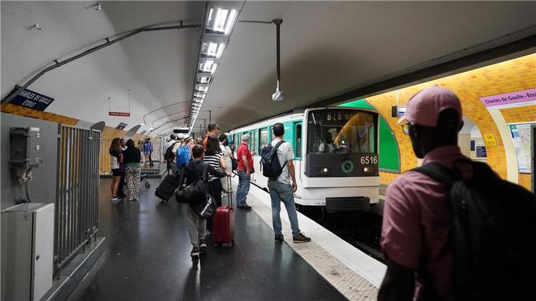 Bestnoten statt Verkehrskollaps - Metro glänzt zu Olympia Die Metro galt als wunder Punkt von Olympia in Paris, aber der Verkehr läuft reibungslos.