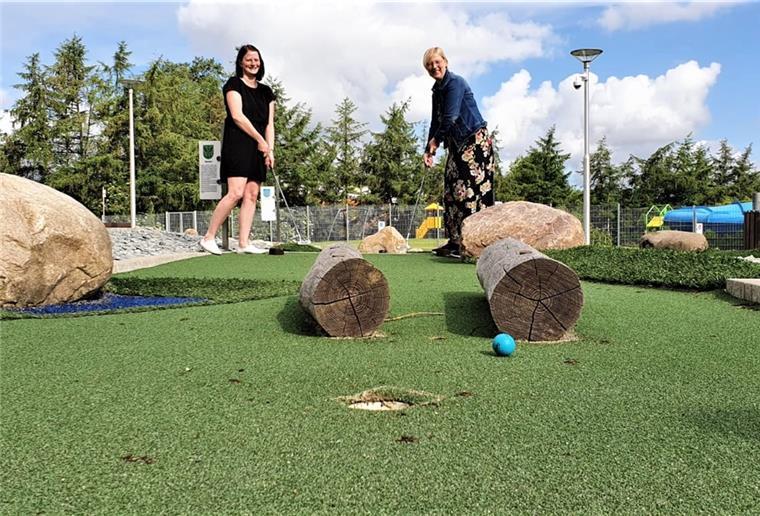 Cuxland: Wesermünde-Nord will Leader-Programm fortsetzen Die Minigolfanlage in Bad Bederkesa ist eines der geförderten Leader-Projekte.