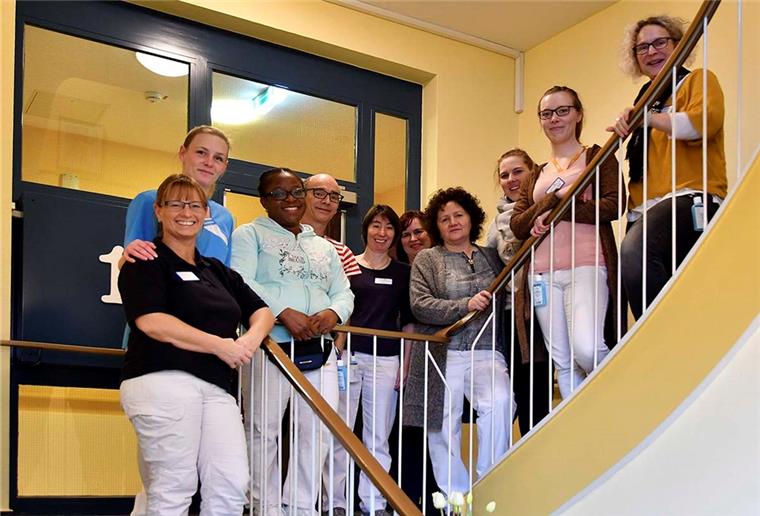 Ein tolles Team sucht noch Verstärkung Die Mitarbeiterinnen und Mitarbeiter der Christliche Heimstiftung Bremerhaven
