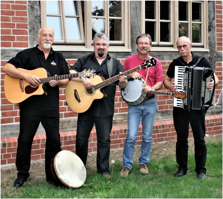 Stadland: Viel los unter den Flügeln der Seefelder Mühle Die Musiker der Gruppe Finnegan kommen aus der Region. Am 28. Februar sind sie zu Gast in der Mühle.