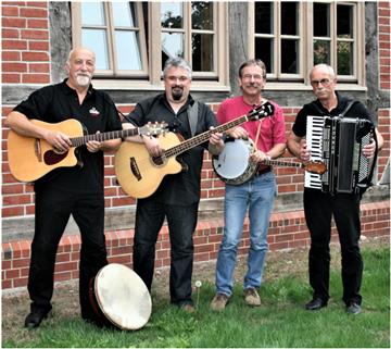 Die Musiker der Gruppe Finnegan kommen aus der Region. Am 28. Februar sind sie zu Gast in der Mühle. 