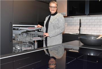 Ellen van Daalen-Rueck im Heeslinger Küchen Platz