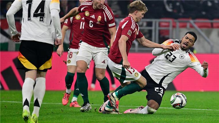 „Wieder das Handproblem“: Später Dämpfer für DFB-Auswahl Die Nationalmannschaft hatte in Ungarn mit einer B-Elf große Mühe.