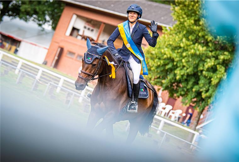 Konzept bei Elmloher Springtagen geht auf Die neue Landesmeisterin Julie Mynou Diederichsmeier.