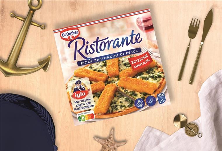 Neue Fischstäbchen-Pizza: Bremerhaven ist in aller Munde Die neue Pizzakreation mit Zutaten aus Bremerhaven polarisiert. Foto: Dr. Oetker