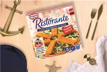 Die neue Pizzakreation mit Zutaten aus Bremerhaven polarisiert. Foto: Dr. Oetker