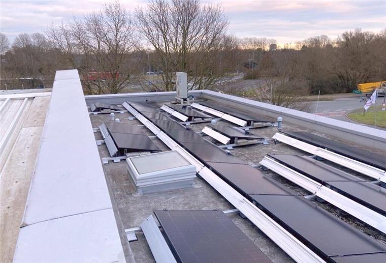 Solaranlage auf dem TIP-Gebäude am Standort Bremen