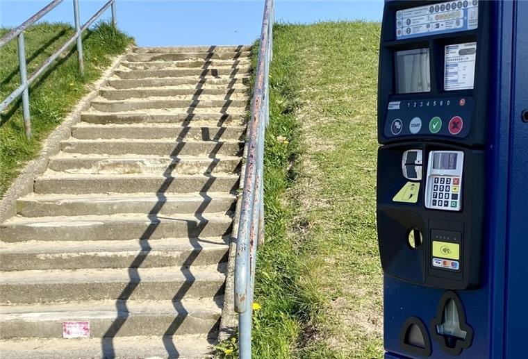 Cuxhaven: Bald ohne Münzen an den Strand Die neuen Automaten an den Strandübergängen ermöglichen die bargeldlose Bezahlung des Strandeintritts.