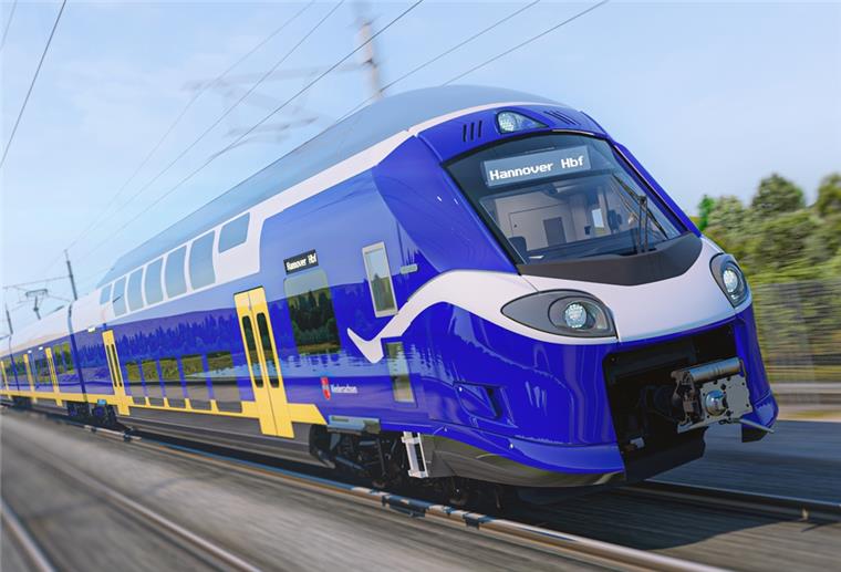 Bremerhaven: Das ist der neue Regionalexpress Diese neuen Triebwagen sollen ab Ende 2024 im Regiokreuz Bremen/Niedersachsen verkehren - und damit auch ab/bis Bremerhaven. Sie ersetzen die lokbespannten Züge von DB-Regio.