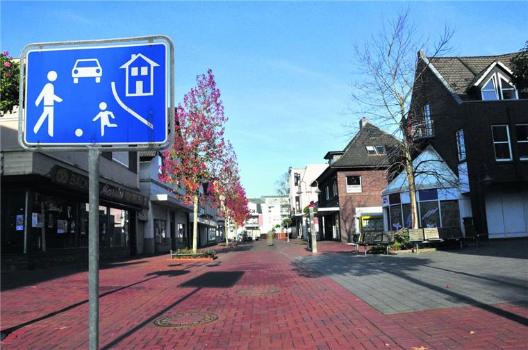Autos sind in der nördlichen Fußgängerzone in Nordenham bald erlaubt Die nördliche Fußgängerzone in Nordenham wird zur verkehrsberuhigten Zone.