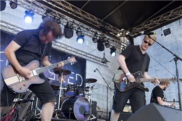 Die Nord24-Gewinnerband Paralyzed aus Bremerhaven hatte am Donnerstag auf der Ne...