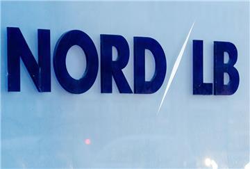 Schriftzug der NorddeutschenLandesbank (NordLB) in Hannover.