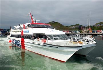 Katamaran Nordlicht. Die „Nordlicht II“ übernimmt jetzt die Helgoland-Strecke – mehr Platz und Komfort für Urlauber!