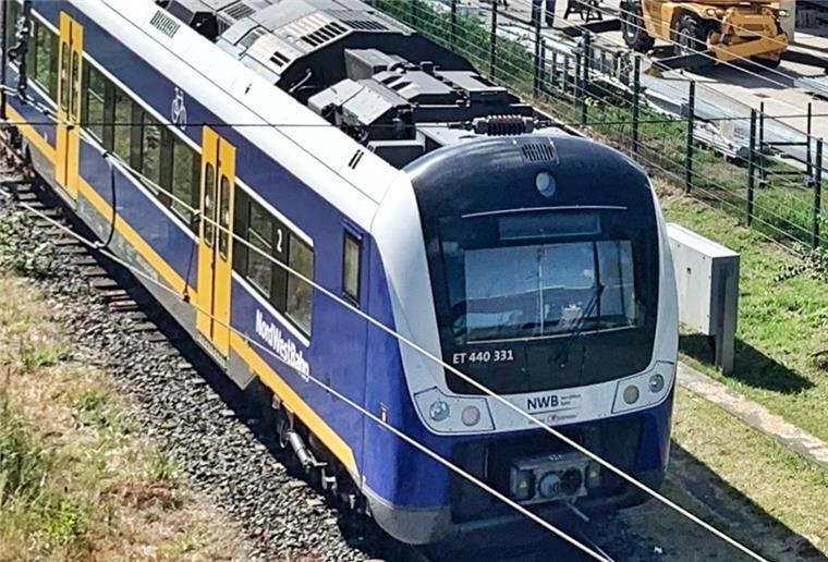 Ein Zug der Nordwestbahn.