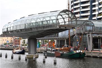 Die Plattbodenschiffe kommen nach Bremerhaven.