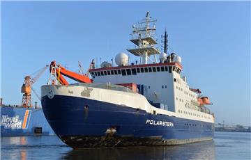 Die "Polarstern" ist in die Jahre gekommen. Die Lloyd Werft hat sich um den Bauauftrag für die neue "Polarstern 2" beworben. Das Land hilft dabei mit einer Bürgschaft.