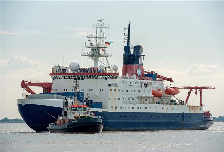 „Polarstern“ kehrt am Donnerstag zurück Die Polarstern kehrt am Donnerstag nach Bremerhaven zurück.