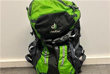 Die Polizei erbittet Hinweise zu diesem Rucksack.