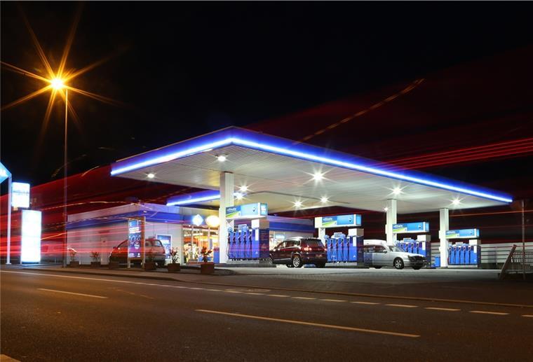 Eine Aral-Tankstelle