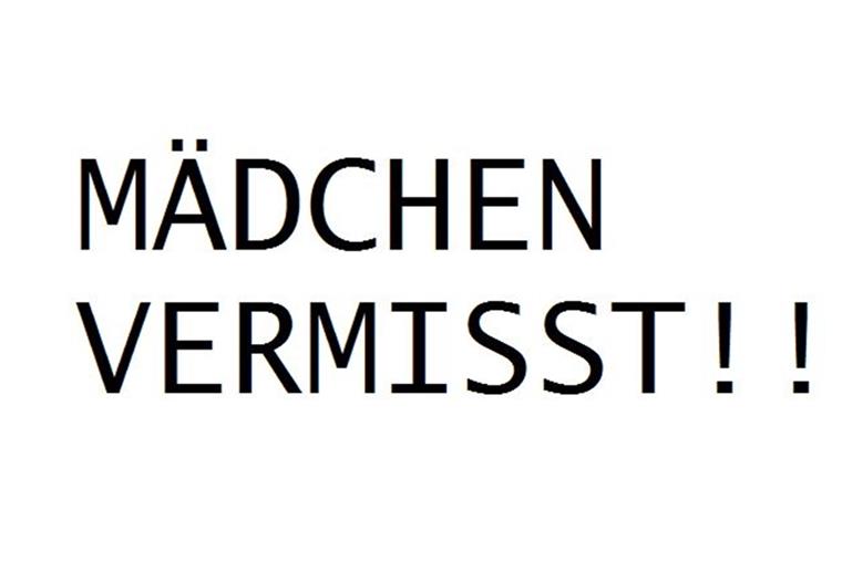 Die Polizei sucht nach der 16 Jahre alten Jennifer M.